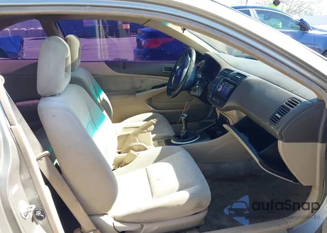 2003 Honda Civic Ex z USA, uszkodzony, nr VIN 1HGEM21903L003567